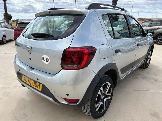 DACIA SANDERO STEPWAY SE TWENTY 0.9 TCE UK PLATED RHD IN SPAIN 41000 MILES 2020